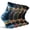 Multicolor, variant on 5 Pairs Merino Wool Hiking Socks Compression Warm Thermal Thick Cushion Socks for Women Men