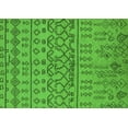 thumbnail image 1 of Ahgly Company Indoor Rectangle Solid Green Modern Area Rugs, 6' x 9', 1 of 4