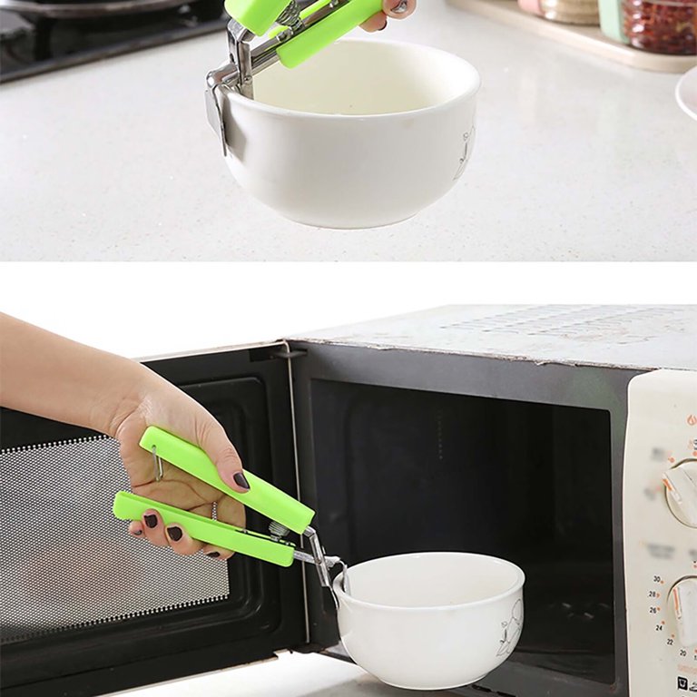 1pc Kitchen Bowl Clamp, Anti-scald Plate Clip, Steamer Clip, Dish Carrier,  Slip-proof And Heat-proof