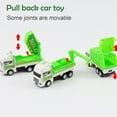 thumbnail image 6 of DLQT Green Series Random One Pull Back Engineering Car Mini Inertia Children'S Educational Toy, 6 of 7
