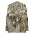 thumbnail image 4 of Dyegold Fall Tops For Women 2023 Trendy Floral Shirts Cute Vintage Pleated Front Square Neck Blouses Dressy Casual Tunics, 4 of 5
