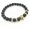 Gold volcanic rocks, variant on Mens Natural Stone Lava Rock Bead Bracelet Leopard Head Pendant Charm Handmade Jewelry for Anniversary Engagement Gift