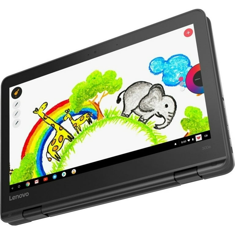 Restored Lenovo 300e Chromebook (2nd Gen) AST 82CE - Flip