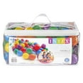 thumbnail image 4 of Intex 100-Pack Small Plastic Multi-Colored Fun Ballz for Bounce Houses (4 Pack), 4 of 10