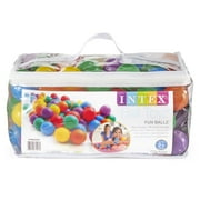 Intex Inflatable Jump-O-Lene Bounce House w/Plastic Fun Ballz, 100 Pack
