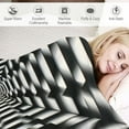 thumbnail image 3 of Nawypu  Throw Blanket for Couch Sofa Bed, Luxury Christmas Buffalo Plaid Decor Black and White Checkered Blanket, Cozy Fuzzy Soft Lightweight Warm Blankets for Winter, 3 of 6