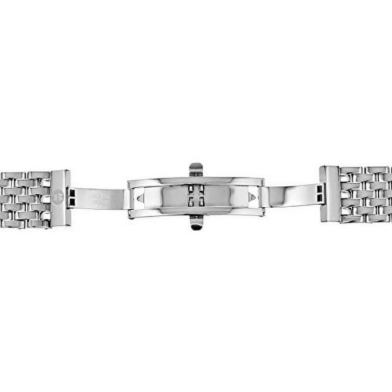 Michele Ladies Deco 16 Mother of Pearl Diamond Dial Watch MWW06V000002