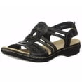 thumbnail image 2 of Sandalias Vestir Planas Ahuecadas Antideslizantes para Mujer Elegante Verano, 2 of 8
