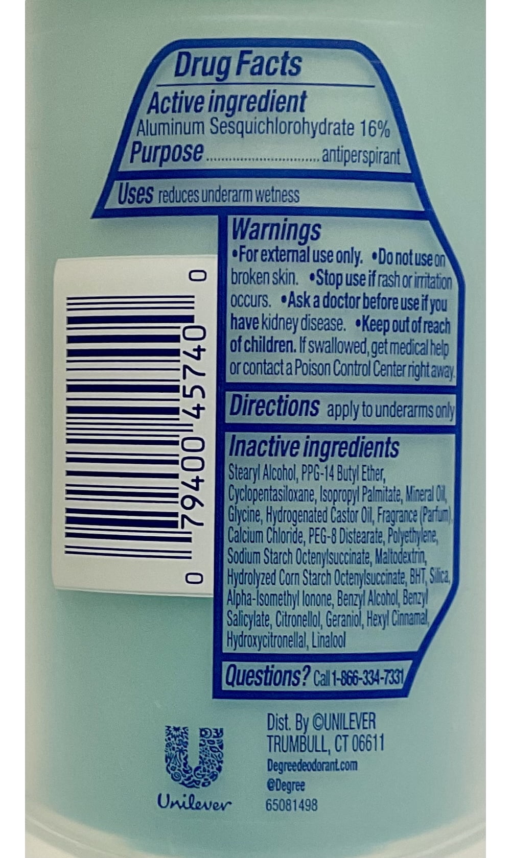 Degree Advanced Protection Antiperspirant Deodorant Apple and White Flower For 72-Hour Sweat & Odor Control For Women, With Body Heat Activated Technology, 2.6 Oz Packaging May Vary - Pack of 2