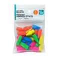 thumbnail image 2 of Pen+Gear Pencil Cap Erasers, Assorted Colors, 25 Count, 2 of 2