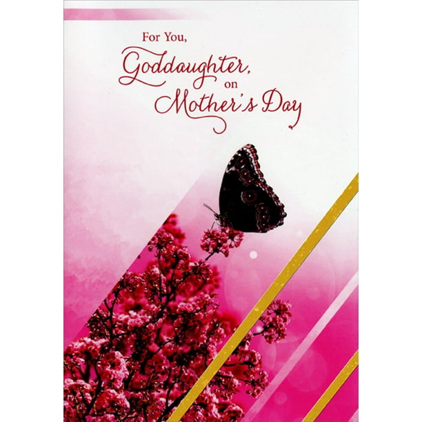 Designer Greetings Butterfly On Cherry Blossom Goddaughter Godchild Mother S Day Card Walmart Com Walmart Com Designer Greetings Butterfly On Cherry Blossom Goddaughter Godchild Mother S Day Card Walmart Com Walmart Com