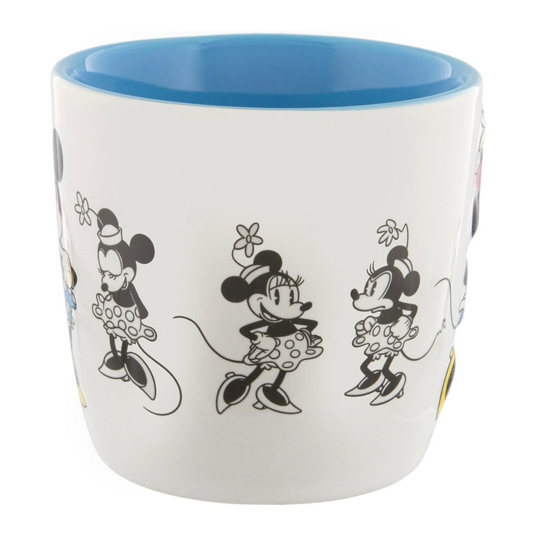 VINTAGE Walt Disney World GRANDMA Coffee Mug Mickey Minnie Donald 12oz 3D  raised