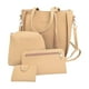 thumbnail image 1 of Bolsos de hombro para mujer Yinane 4 Uds PU, 1 of 6