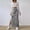 Grey, variant on Tennis Skirts for Women Summer Skirt Women’s Slim Knit Skirt Elastic Waist Side Slit Wrap Bodycon Dress Elegant Knit Length for Everyday Wear Black M