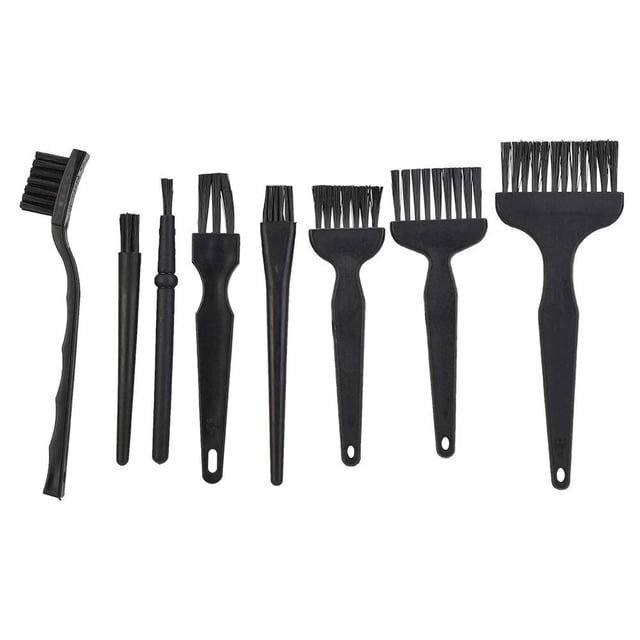 Mugast 8PCS Juego de cepillos de Limpieza de Polvo para el Mantenimiento de la Placa Base, Cepillo a