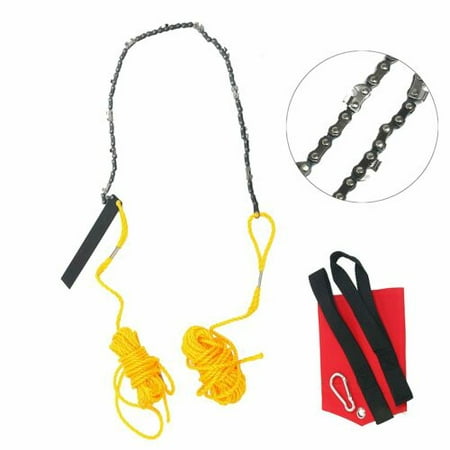 NEW! High Reach Limb Rope Chain Saw 24 Inch Branch Tree Cutter Manual (Best Hand Saw For Cutting Tree Branches)