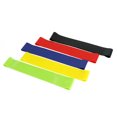 thumbnail image 3 of Bandas de resistencia, bandas de entrenamiento de ejercicio para mujeres y hombres, 5 juegos de bandas elásticas para piernas de botín, bandas flexibles de pilates ZefeiWu 9024715138538, 3 of 4