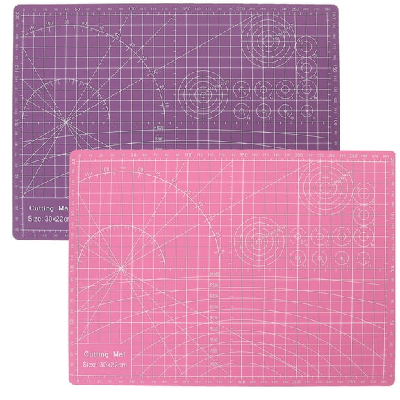 Raindrops 2Pcs Art Carving Cutting Mats DIY Cutting Board Paper Art Shear Plate for Home