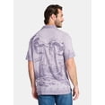 thumbnail image 3 of One Piece Men's and Big Men's Graphic Button Up Shirt, Sizes S-3XL, 3 of 5