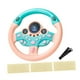 thumbnail image 3 of Volante de juguete para niños, controlador de conducción simulado, volante portátil, juego de coche para niños, juguete con sonido para niños pequeños Rosa, 3 of 8