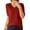 Red, variant on WTXUE T-Shirts Short Sleeve, Crew Neck Shirts for Women's Sweater Sweater Sweater V Neck Loose Base T Shirt Top Cotton Solid, Crochet Tops | Casual for Women Green L