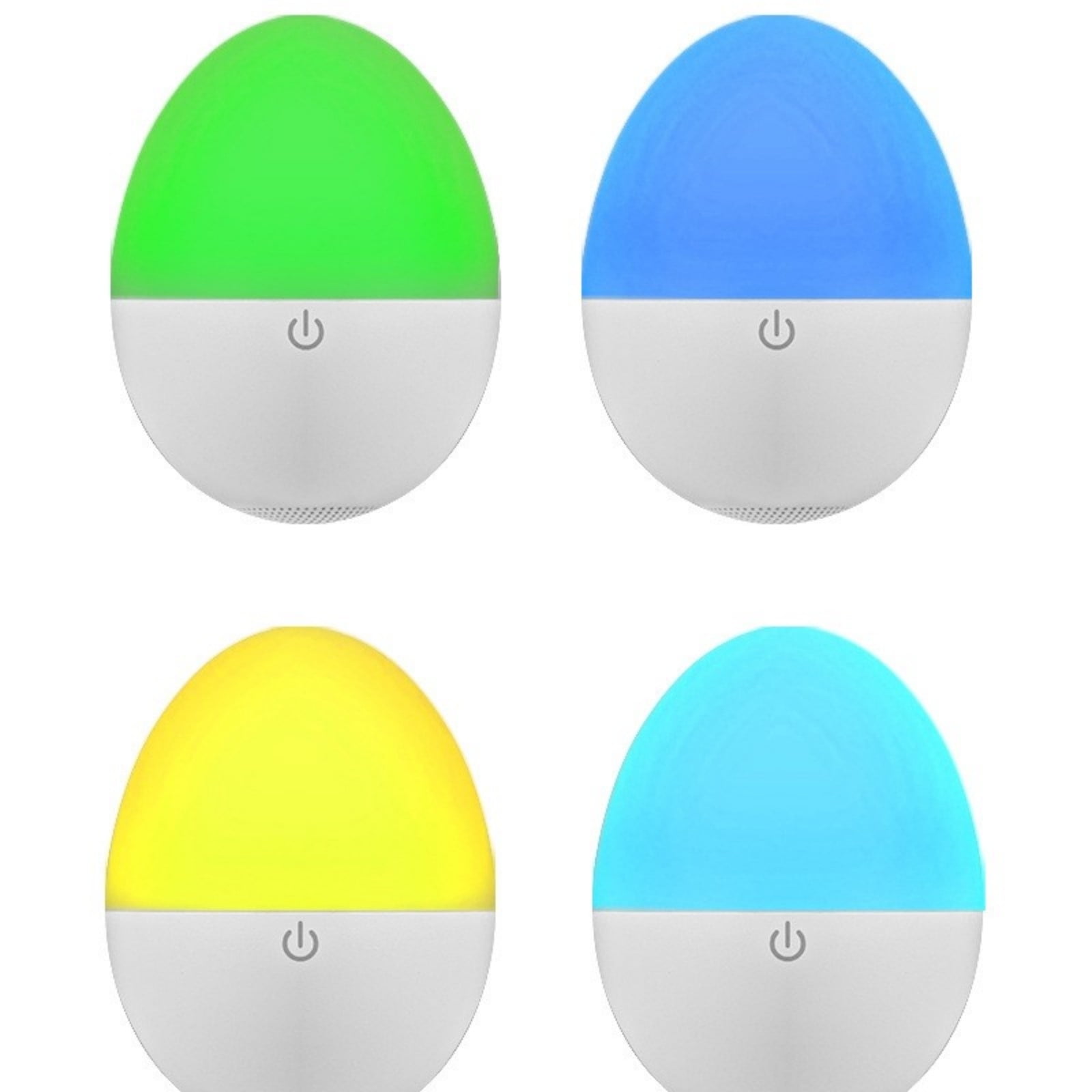 Rechargeable Sleep Aid Machine with White Noise Nature Sounds and Color Changing Night Light, Remote Controlled Egg-Shaped Sound Machine for Babies Toddlers Elderly and Insomnia Relief