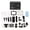 Black, variant on BIMZUC 4K WiFi Action Camera 16MP Ultra HD Waterproof Sports Camcorder 2 Inch LCD Screen Underwater Helmet Vlog Camera White (2.0 in / 5.1 cm)