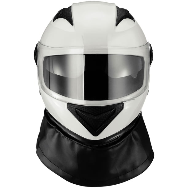 Casco de motocicleta de cara completa, casco de carreras para adultos, casco con visera, equipo de motocicleta de invierno