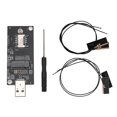 thumbnail image 2 of Ethernet  Adapter, NGFF M.2 KeyB to USB3.0 4G 5G WWAN Module with SIM Slot, Support for , WinCE, Linux, OS X, 2 of 7