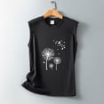 thumbnail image 5 of adviicd Camisoles pour Femmes Débardeurs pour Femmes Col Rond Sans Manches Coupe Ample Chemises Noir,P, 5 of 5