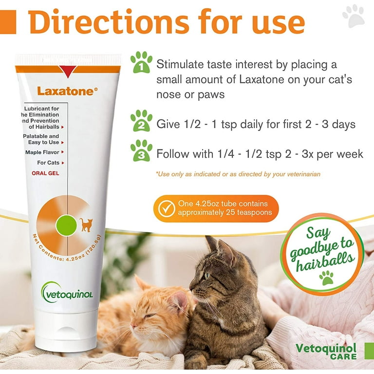 Vetoquinol laxatone for cats hot sale