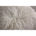 thumbnail image 5 of Amazing Rugs  18 x 18 in. Decorative Shaggy Pillow with Lurex in Red, 5 of 5