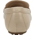 thumbnail image 3 of Women's Aerosoles Dani Moc Toe Loafer Taupe Faux Leather 6.5 M, 3 of 5
