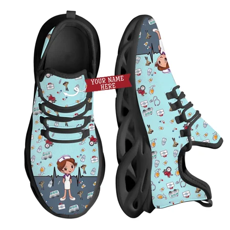 

Women s Walking Shoes Fashion Mesh Sneakers Breathe Comfortable Nursing Shoes Casual Platform Footwear Women Shoes