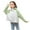 Green, variant on CHEEREAM Kids Zip-Up Hoodie Girls Boys UPF50 Sun Protection Jacket Hooded Cooling Shirt