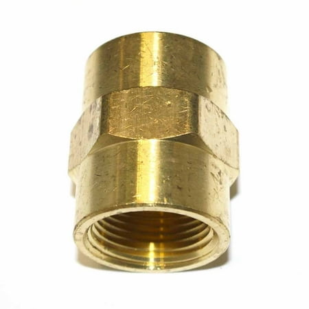 - FPC990 Brass Female Coupling Adapter 3/4 Inch x 3/4 Inch NPT Female, Threads: 3/4 inch x 3/4 inch NPT Female - Machined (Provides seal tight threads) By Interstate Pneumatics