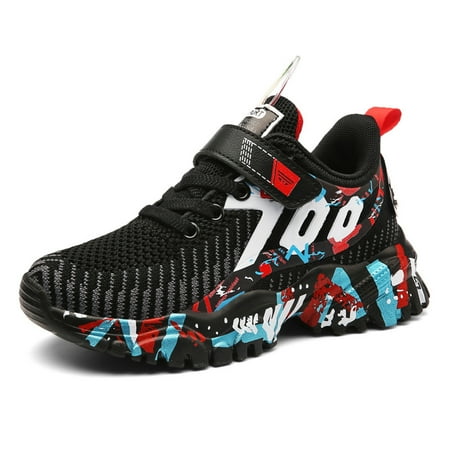 

Boys Girls Running Shoes Trendy ”700” Graffiti Breathable Lightweight Comfy Outdoor Walking Shoes For Toddler Children Kids Sneakers Spring And Summer