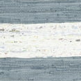 thumbnail image 6 of SAFAVIEH Montauk Cainneach Striped Cotton Area Rug, Ivory/Grey, 4' x 6', 6 of 6