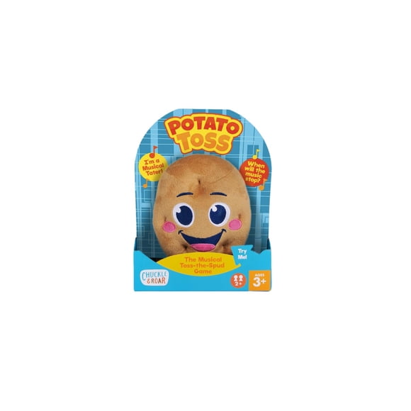 Juego familiar Chuckle & Roar Potato Toss con patatas musicales