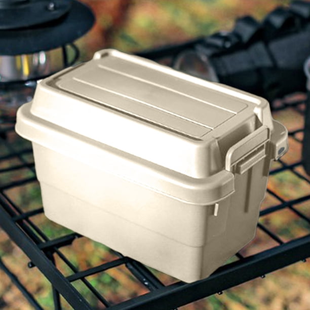 Outdoor Desktop Mini Storage Box Camping BBQ Tool Organizer And Condiment Bottle Holders