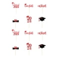 thumbnail image 2 of Sunjoy Tech 12 Pcs Graduation Cake Toppers 2024 Graduation Theme Party Cupcake Desserts Fruit Pies Cookies Decorations Novelty Student Gathering Supplies, 2 of 8