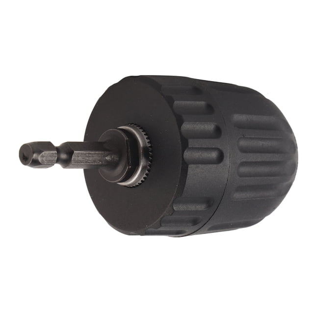Clamping For 38inch to,3824UNF 0.810MM Keyless Drill Bit Chuck Clip W 14 Hex Shank Rod Adapter W