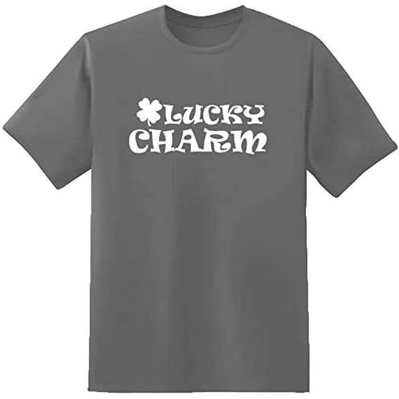 RedBarn Lucky Charm Great Gift Lover Novelty Sarcastic Funny Mens Graphic T Shirts