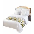 thumbnail image 2 of Xipuska Lemon Leaf Bed Runners for Twin Size Bed, Decorative Bed Throws for Foot of Bed, Floral Flower Summer Spring Watercolor Fruit Bed Runner Sofa Throw Bedding Scarf Slipcover for Bedroom, 2 of 6
