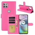 thumbnail image 1 of [PST] Motorola Moto One 5G Ace Case, Leather Magnetic Card Slot Wallet Folio Flip Case Cover, 1 of 6