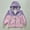 Purple, variant on Girls Hooded 3-in-1 Ski Removable Fleece Lining Winter Jacket Kids Windbreakers Coat