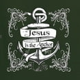 thumbnail image 2 of Wild Bobby, Jesus Is The Anchor Of My Life, Inspirational/Christian, Men Graphic Tank Top, Forest Green, Medium, 2 of 4