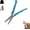 Blue C, variant on 2-in-1 Foldable Edc Scissors with Built-In Ruler, Lightweight Edc Scissors Multitool, Stainless Steel Mini Portable Travel Scissor, Compact Yet Powerful for Camping Outdoor and Daily Use (grey b)