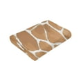 thumbnail image 4 of Giraffe Texture Pattern Throw Blanket, Super Soft Anti-Pilling Flannel Bed Blankets, 80"x60", 4 of 8
