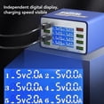 thumbnail image 3 of USB  Station PWM Power Chip 8 Ports USB  45W QC3.0 USB A Digital Display  Multiple  For Smartphones Tablets Smartwatches, 3 of 8